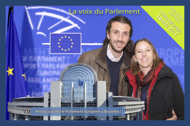 Festivaval of Europe 2013 in Strasbourg. Open day at the European Parliament