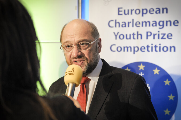 Fotografi 4: Charlemagne Youth Prize 2013 in Aachen