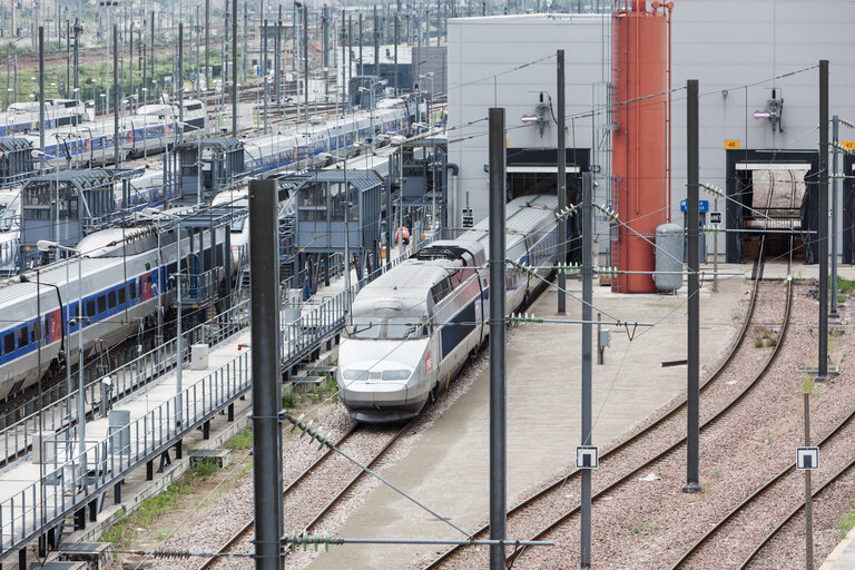 The SNCF Eastern European Technicentre in Pantin.