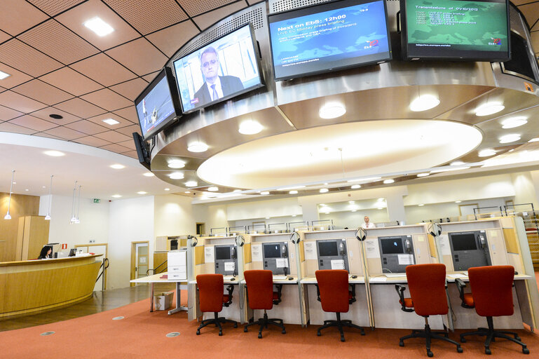 EP Pressroom in Brussels