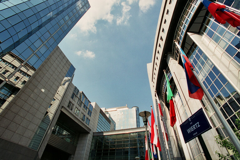 Valokuva 36: View of the EP building in Brussels.