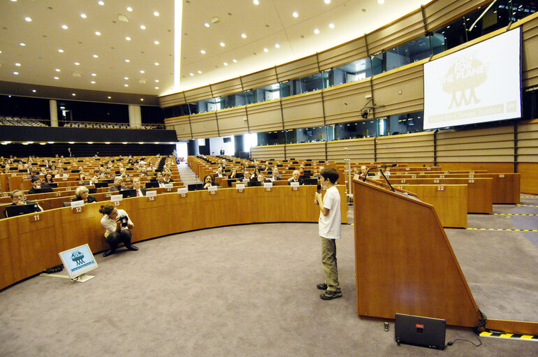 Foto 5: Conference in Brussels - Global Contract based on Climate Justice