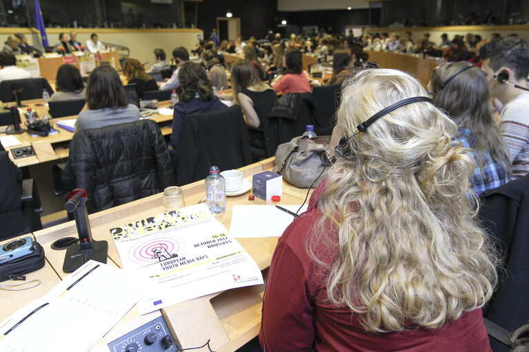 Fotografi 6: European youth media days 2012: Workshop for young journalists.