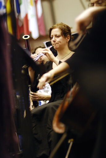 Foto 4: Classical concert in the Hemicycle of the EP in Brussels.