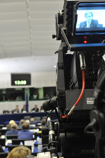 Fotografia 7: ECON Committee meeting.  Nomination ECB board.