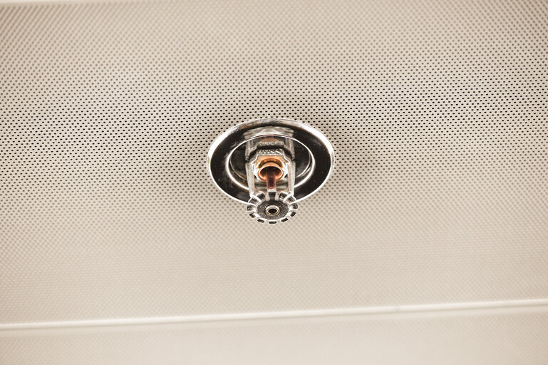 Fotografi 12: Fire Sprinkler inside the EP in Brussels