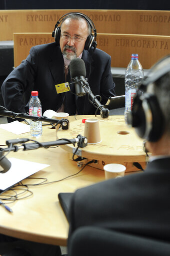 Photo 15 : Radio show with RAI Radio ANCH'IO