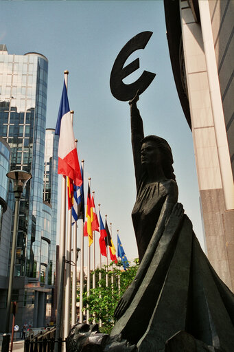 Valokuva 38: View of the EP building in Brussels.