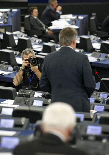 Photo 49: Plenary Session in Strasbourg - Week 43  Multiannual financial framework - own resources