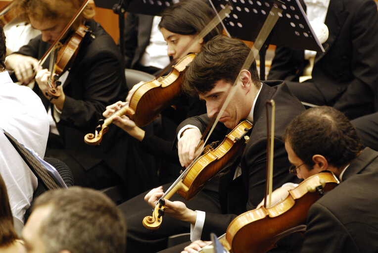 Foto 13: Classical concert in the Hemicycle of the EP in Brussels.