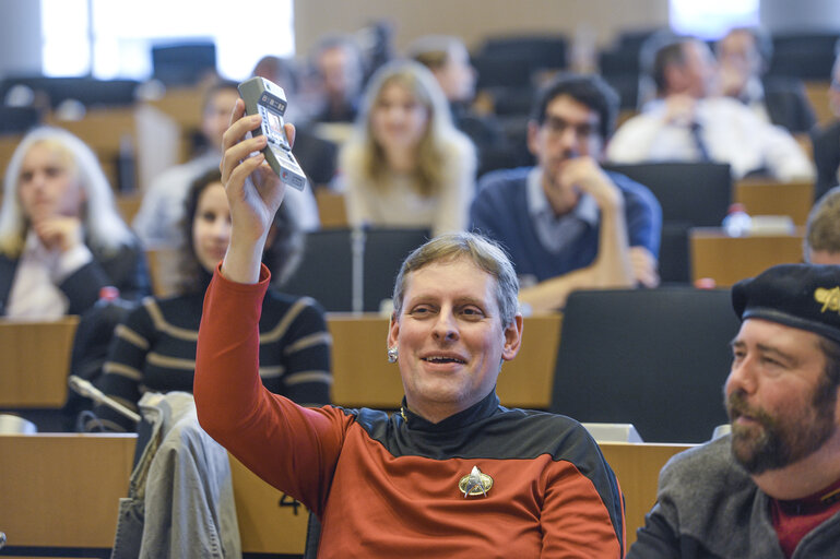 Fotografie 2: EU40 welcomes Star Trek in the EP