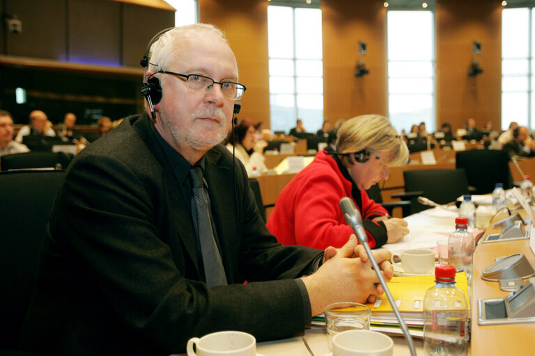 Fotografi 5: MEP Ulrich STOCKMANN attends a meeting in Brussels