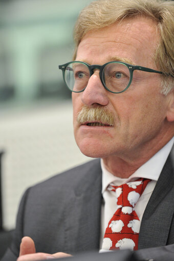 Fotografia 17: ECON Committee meeting.  Nomination ECB board.