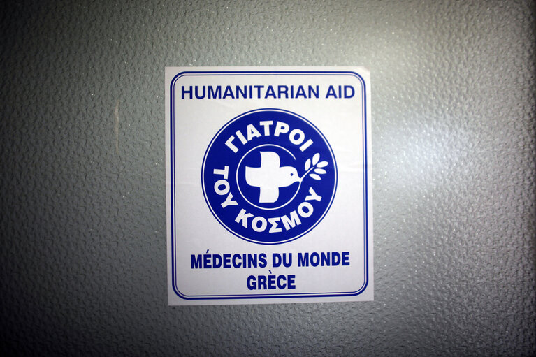 Fotografi 6: Photos taken at the Medecins du Monde center in Athens.