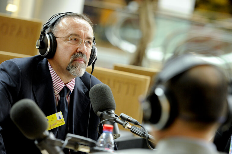 Photo 14 : Radio show with RAI Radio ANCH'IO