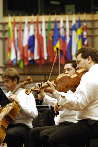 Foto 9: Classical concert in the Hemicycle of the EP in Brussels.