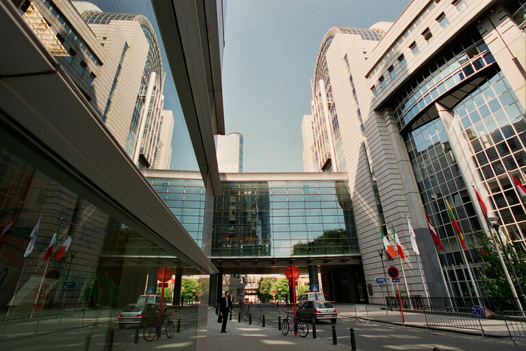 Valokuva 40: View of the EP building in Brussels.