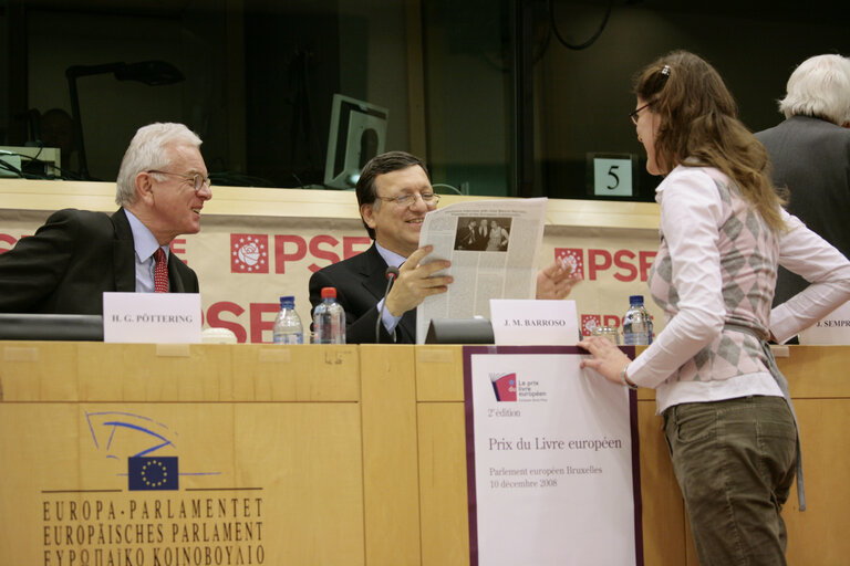 Suriet 22: European Book Prize ceremony in Brussels