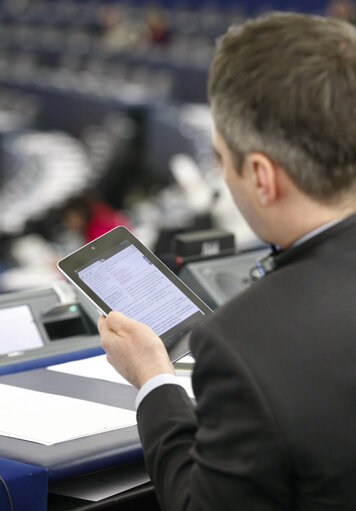 Photo 50: Plenary Session in Strasbourg - Week 43  Multiannual financial framework - own resources