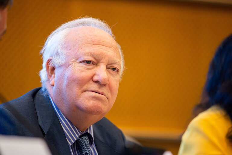 Photo 8: AFET Committee  - Exchange of views with Miguel Ángel Moratinos, High Representative for the United Nations Alliance of Civilizations