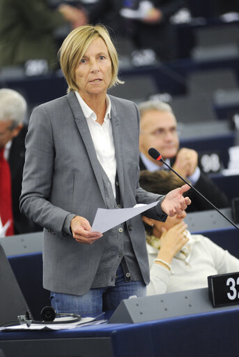 Photo 13: Plenary Session in Strasbourg - Week 43  European Council and European Commission statements