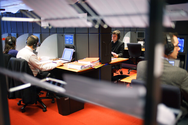 Press Room in Strasbourg