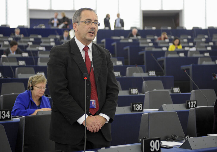 Photo 9: Plenary Session in Strasbourg - Week 43  Multiannual financial framework - own resources