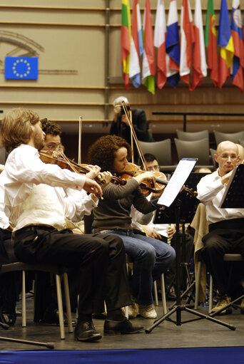 Foto 8: Classical concert in the Hemicycle of the EP in Brussels.