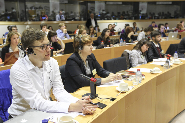 European youth media days 2012: Workshop for young journalists.