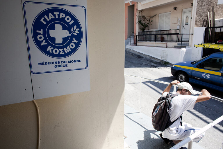 Fotografi 11: Photos taken at the Medecins du Monde center in Athens.