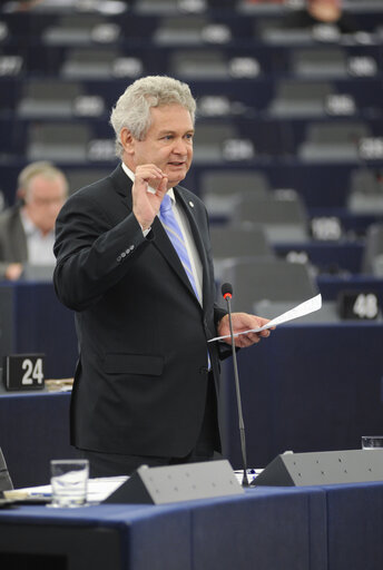 Photo 1: Plenary Session in Strasbourg - Week 43  Multiannual financial framework - own resources