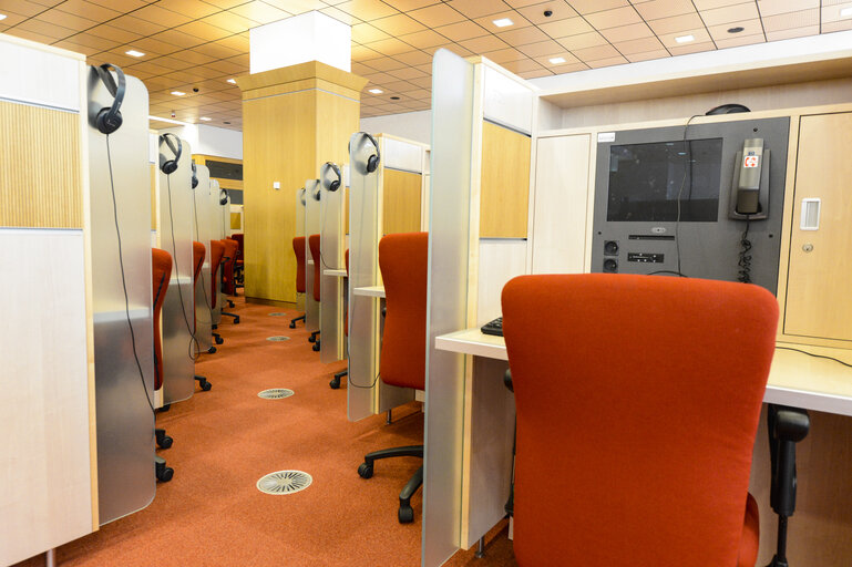 EP Pressroom in Brussels