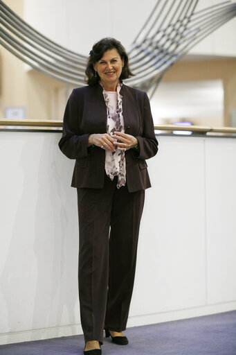 Photo 12: MEP Charlotte CEDERSCHIOLD in Brussels