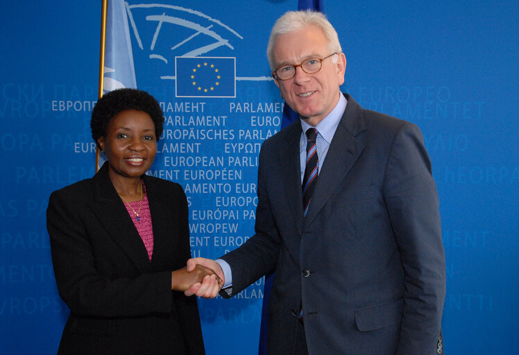 Fotografie 4: EP President meets the UN deputy Secretary-General.