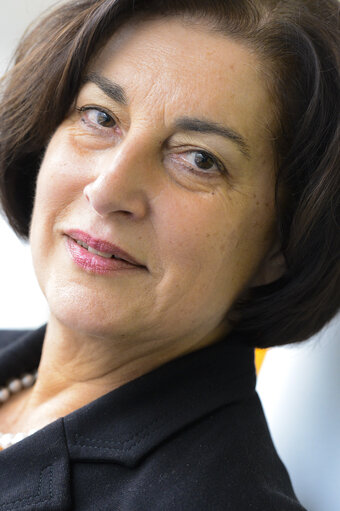 Fotografi 1: MEP Godelieve QUISTHOUDT-ROWOHL at the European Parliament in Brussels