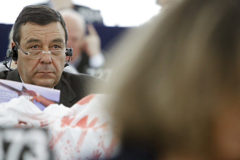 Fotogrāfija 7: MEP Guido MILANA in Plenary Session in Strasbourg - Week 47