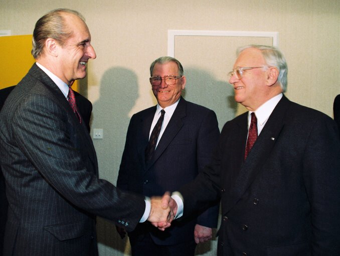 Fotografia 3: Visit of the President of Austria to the EP in Strasbourg