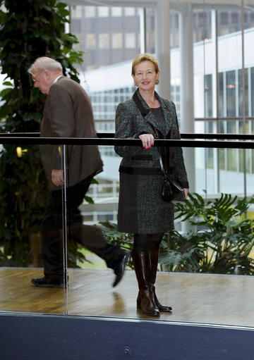 Foto 5: MEP Zofija MAZEJ KUKOVIC in the European Parliament in Strasbourg