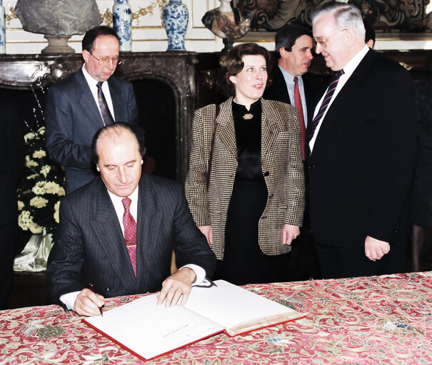 Fotografia 39: Visit of the President of Austria to the EP in Strasbourg