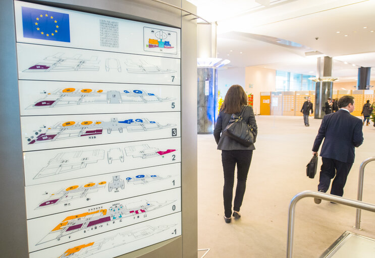 Building plan of the ASP Building