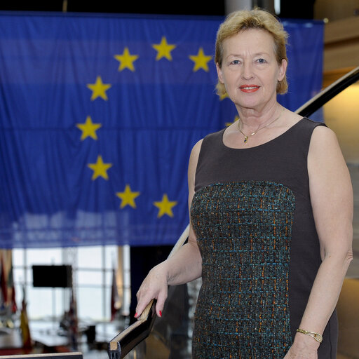 Foto 3: MEP Zofija MAZEJ KUKOVIC in the European Parliament in Strasbourg