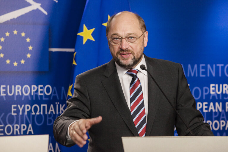 Fotografia 4: Martin SCHULZ - EP President meets with President of the Montenegro Parliament