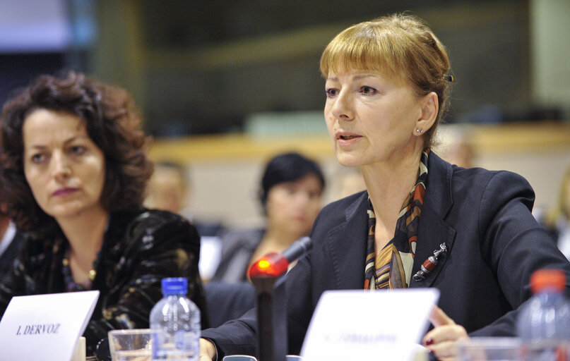 Foto 4: Protection of human rights and the situation of women and children