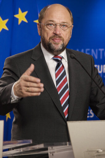 Fotografia 5: Martin SCHULZ - EP President meets with President of the Montenegro Parliament