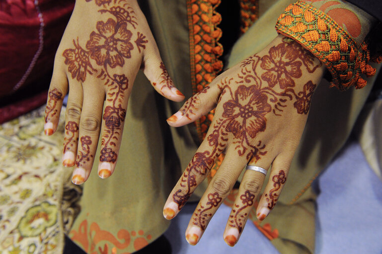 Henna paintings