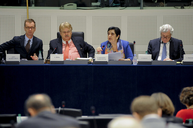 Fotografie 4: Committee on foreigns affairs. AFET committee meeting.