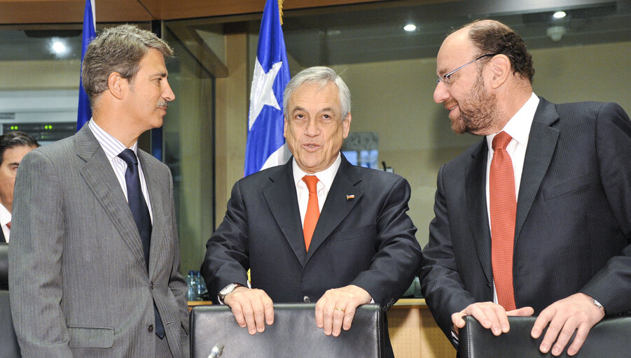 AFET committee meeting.  Committee on foreign affairs.  Exchange of views with the President of Chile