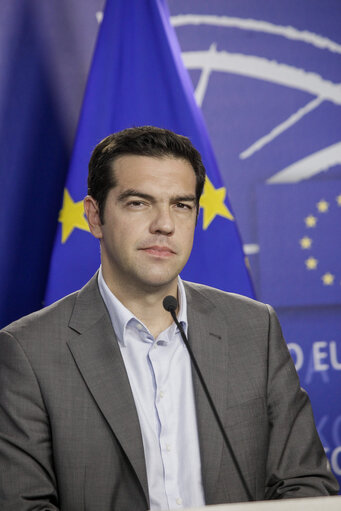EP President meets with Alexis TSIPRAS, SYRIZA's leader
