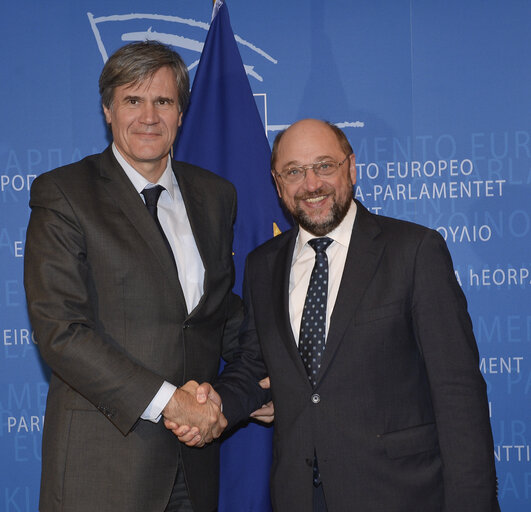 Foto 7: EP President meets with French Minister of Agriculture in Strasbourg