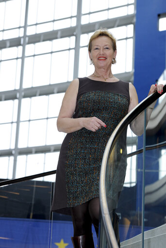 Foto 4: MEP Zofija MAZEJ KUKOVIC in the European Parliament in Strasbourg